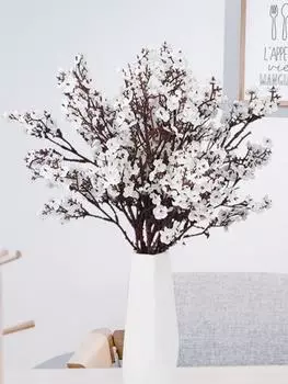 6 пучков искусственных цветов гипсофилы, шелковые искусственные гипсофилы, настоящие сенсорные цветы для свадьбы, свадебной вечеринки, сделай сам, домашний декор цветочной композиции красный