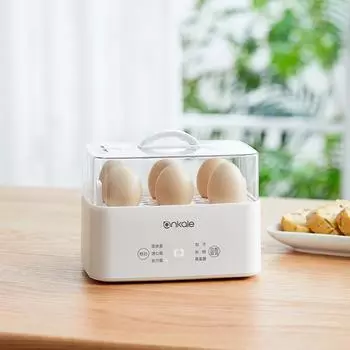 6 яиц пароварка многофункциональная быстрая электрическая яйцеварка автоматическое отключение универсальная омлет инструменты для приготовления кухонной утвари завтрак EU белый
