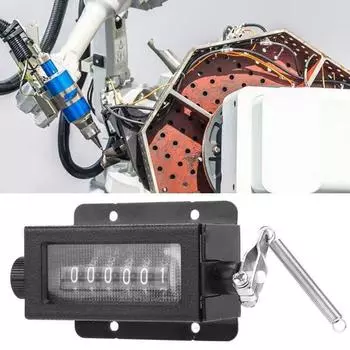 6-разрядный промышленный механический счетчик ударов счетчик тюков счетчик D94-S