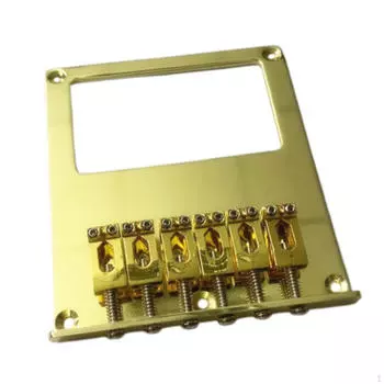 6-роликовый седло бридж струна хамбакер гитара электрическая пластина аксессуары argent