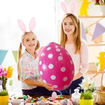 6 шт 20 надувные пасхальные яйца украшения красочные ПВХ яйца украшения детские уличные игрушки