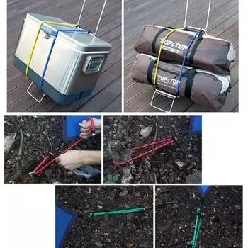 6 шт 30 40 60 см эластичный резиновый шнур с крючками для улицы