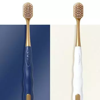 6 шт. 360 Whole Mouth Clean Мужская зубная щетка с мягкой щетиной для взрослых Отличный эффект чистки Отбеливание зубов