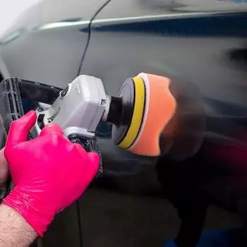 6 шт. 3/4/5/6/7 дюймов полировальные диски для автомобиля полировка дезодорант полировка губка набор губок уход за лакокрасочным покрытием автомобиля