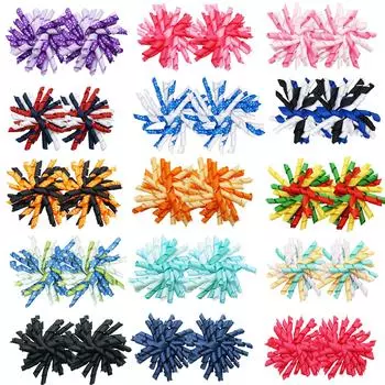 6 шт. 3-дюймовые банты для вьющихся волос для девочек, заколки-аллигаторы, аксессуары для волос для маленьких девочек, детские аксессуары для волос розовый