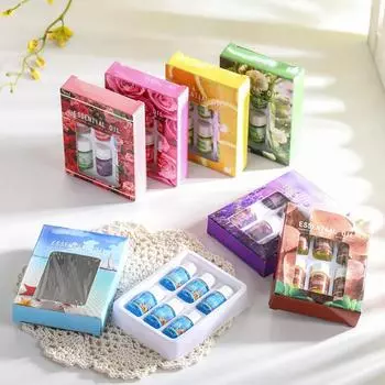 6 шт. 3 мл автомобильные эфирные масла освежитель воздуха сменный блок жидкий увлажнитель воздуха водорастворимые ароматы ароматизатор для автомобиля пополнение парфюмерии ярко-розовый