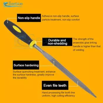 6 шт. 3x140/160/180 мм мини-напильники для металла рашпиля набор инструментов для резьбы по дереву для стального рашпиля ручной напильник для деревообработки инструмент