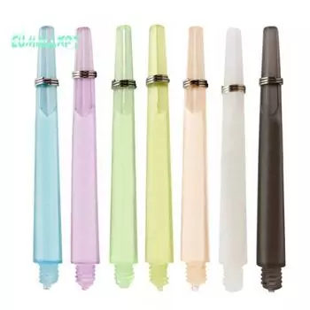 6 шт., 45 мм, профессиональные прочные нейлоновые уплотнительные кольца, валы, набор аксессуаров для дротиков зелёный