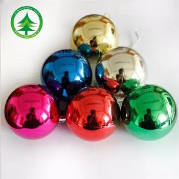 6 шт. 4 мм Модный Рождественский шар-подвеска для елки Brincos Рождественский подарок 01
