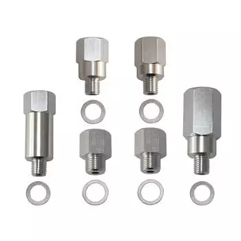 6 шт. адаптеры для датчика температуры охлаждающей жидкости давления масла для двигателя LS LS1 LS3 Swap
