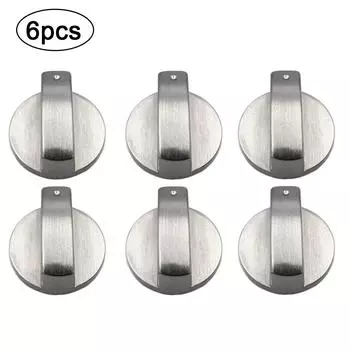 6 шт. Адаптеры для ручки управления газовой плитой, поворотные переключатели духовки, замена ручки управления горелками 6pcs