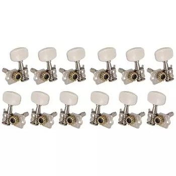 6 шт. Акустическая гитара 3L 3R с открытыми струнами, кнопками настройки, колками, ручками?