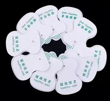 6 шт. электродные подушечки для десятков акупунктурных цифровых терапевтических аппаратов-массажеров