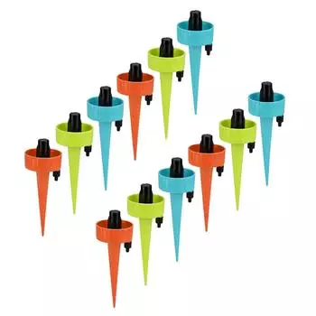 6 шт., автоматические устройства для полива растений, самополивные шипы, медленное высвобождение, контроль расхода, капельное 6PCS