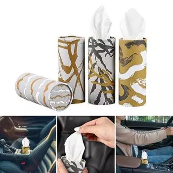 6 шт. автомобильных держателей для салфеток, органайзеры для хранения, экологически чистые, универсальные, простые в установке, дорожные сумки для салфеток