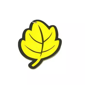 6 шт. автомобильный освежитель воздуха ломтик мультфильм листья твердый аромат запах автомобильные духи аксессуары для салона автомобиля украшение на зеркало заднего вида