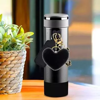 6 шт. аксессуаров для чашек силиконовая герметичная пробка соломинка верхняя крышка нижняя защитная крышка для чашки без бисфенола А держатель для помады брызгозащищенные подвески брелок чёрный