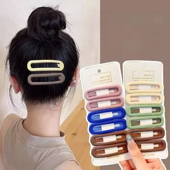 6 шт. бесшовных челок, шпильки для волос, профессиональная укладка, парикмахерские инструменты для макияжа, заколки для волос для женщин и девочек, аксессуары для укладки волос
