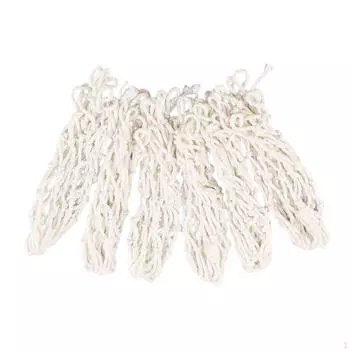 6 шт. бильярдные сетки для снукера, белый сетчатый карманный бассейн для