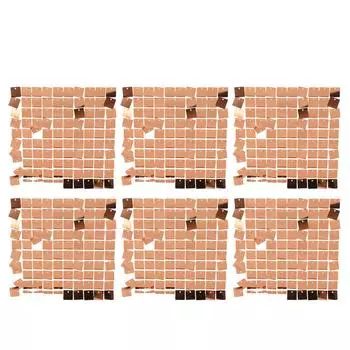 6 шт. блестящие настенные фоны пайетки настенные панели блестящие панели украшения реквизит для фотографий розового золота