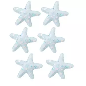 6 шт. блестящих заколок для волос в виде звезд для девочек, заколки с пайетками, металлические заколки для волос для малышей, зажимы-аллигаторы, аксессуары для волос