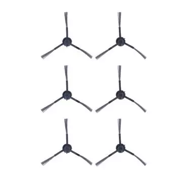 6 шт. Боковая щетка для пылесоса Sweeper, сменная боковая щетка для Lydsto R1 Smart Sweeper