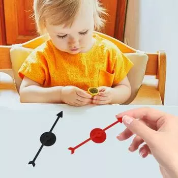 6 шт. Большие стрелы-спиннеры с присоской, прочные пластиковые указатели зелёный