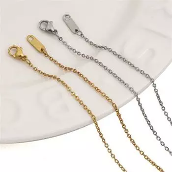 6 шт. браслет ожерелье удлиненная цепочка зажим-лобстер DIY ювелирные изделия аксессуары легкий браслет из нержавеющей стали удлинитель ювелирных изделий комплект удлинителя