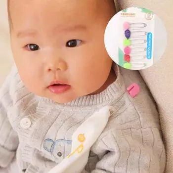 6 шт. булавка с привлекательным внешним видом, антикоррозийная портативная булавка для детских подгузников для украшения