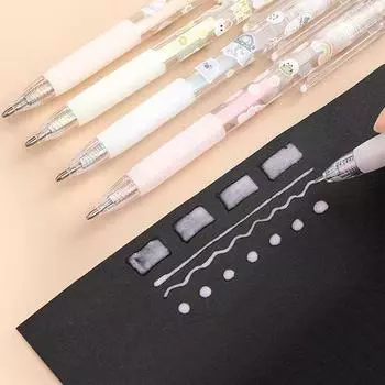 6 шт. быстросохнущая ручка в форме клея-карандаша ручная работа липкий клей-карандаш точка клей-карандаш ручка DIY поставки 6pcs Refills