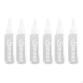 6 шт., чашки для смешивания пигментов, бутылки, товары для творчества, моделирование цвета для 60ML