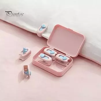 6 шт., держатель для одеял с милым медведем, безыгольная и бесшовная застежка для пухового одеяла, надежно предотвращает скольжение, универсальные зажимы для простыни, нескользящее фиксированное одеяло белый