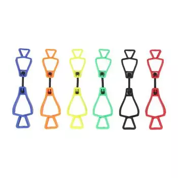 6 шт. держатель для перчаток зажимы многофункциональный POM пластиковый зажим для ремня захват для строительных работ на открытом воздухе