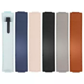 6 шт. держатель для ручек съемный чехол для ручек на резинке удобный одинарный чехол для ручек для журналов и тетрадей 6pcs