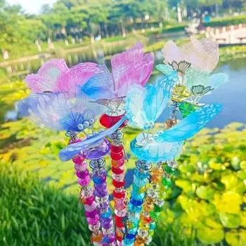 6 шт. DIY бусин садовые колья Волшебная палочка Изготовление бусин садовые колья