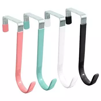 6 шт. Дверные крючки, крючок, многофункциональный крючок для хранения одежды и головных уборов, крючок для окунания