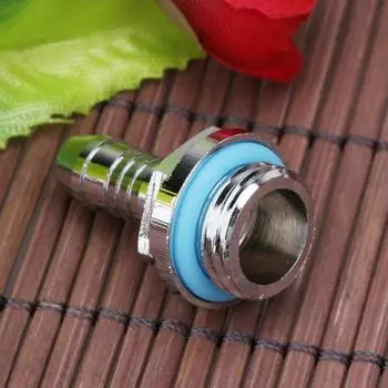 6 шт. Двухконтактный фитинг для водяного охлаждения ПК G1/4 с резьбой для штуцера для системы охлаждения компьютера 6 мм /7,2 мм /9 мм /11 мм