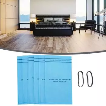 6 шт. фильтровальных мешков для пылесоса объемом 2,5 галлона, высокое качество