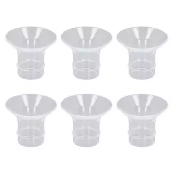 6 шт. Фланцевые вставки Hands Free Bust Pump Носимые портативные Spectra 24 мм Щиты Фланцы 21 мм / 15mm