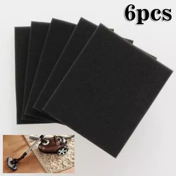 6 шт. губчатые фильтры для бытового пылесоса FC8140 FC8142 FC8144 FC8148