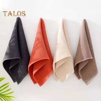 6 шт. хлопковое полотенце, супер мягкое впитывающее полотенце для лица, долговечные полотенца для рук, быстросохнущие банные полотенца для дома 6pcs серый