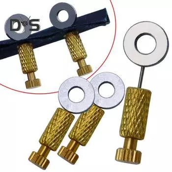 6 шт. Игла для позиционирования искусственной кожи, прочная металлическая игла для кожевенного ремесла, фиксирующая булавка для шитья искусственной кожи Long 6pcs