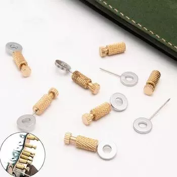 6 шт. Игла для позиционирования искусственной кожи, прочная металлическая игла для кожевенного ремесла, расположенная своими руками Long 6pcs