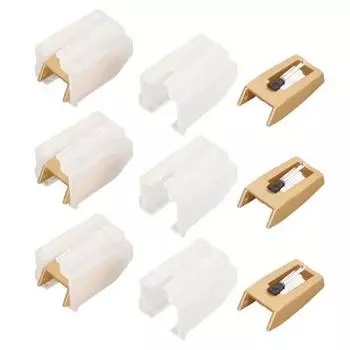 6 шт., игла для проигрывателя пластинок, профессиональный сменный стилус для проигрывателя виниловых пластинок для Victrola, Crosley, ION для Boytone