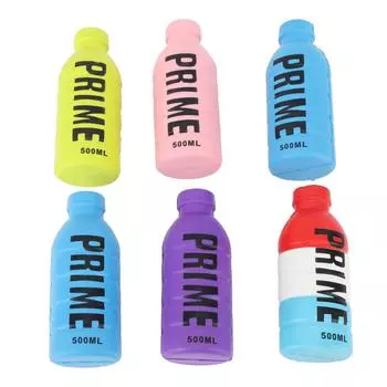 6 шт. игрушка для сдавливания бутылки с водой, игрушка-фиджет из полиуретановой пены, цветная мягкая бутылка для снятия стресса