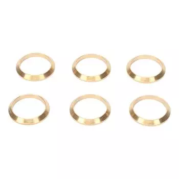 6 шт. IN 14 Nixie Tubes Медное кольцо DIY Часы Декоративные кольца для часов IN 14 Nixie Tube