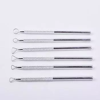 6 шт. инструменты из полимерной глины, керамика, керамическая лента, скульптура, керамическая глина, скульптура, скребок для спелеологии 12cm