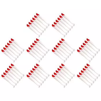 6 шт. искусственная мягкая приманка Т-образный хвост 9 см многофункциональные рыболовные принадлежности (белый)