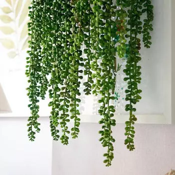 6 шт., искусственная подвесная нитка жемчуга, украшение корзины