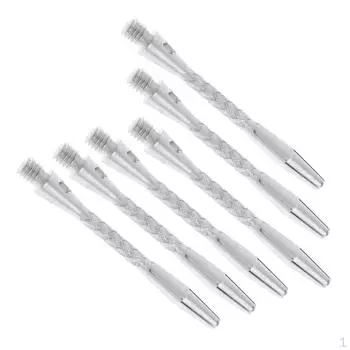 6 шт. из алюминиевого сплава, 54 мм, 2BA, валы с рифлеными стержнями, резьба 4,5 мм